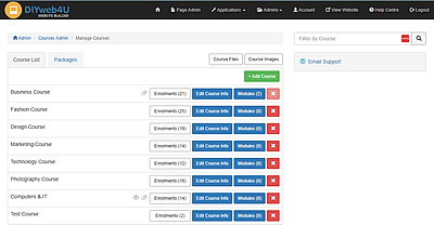 Manage Courses
